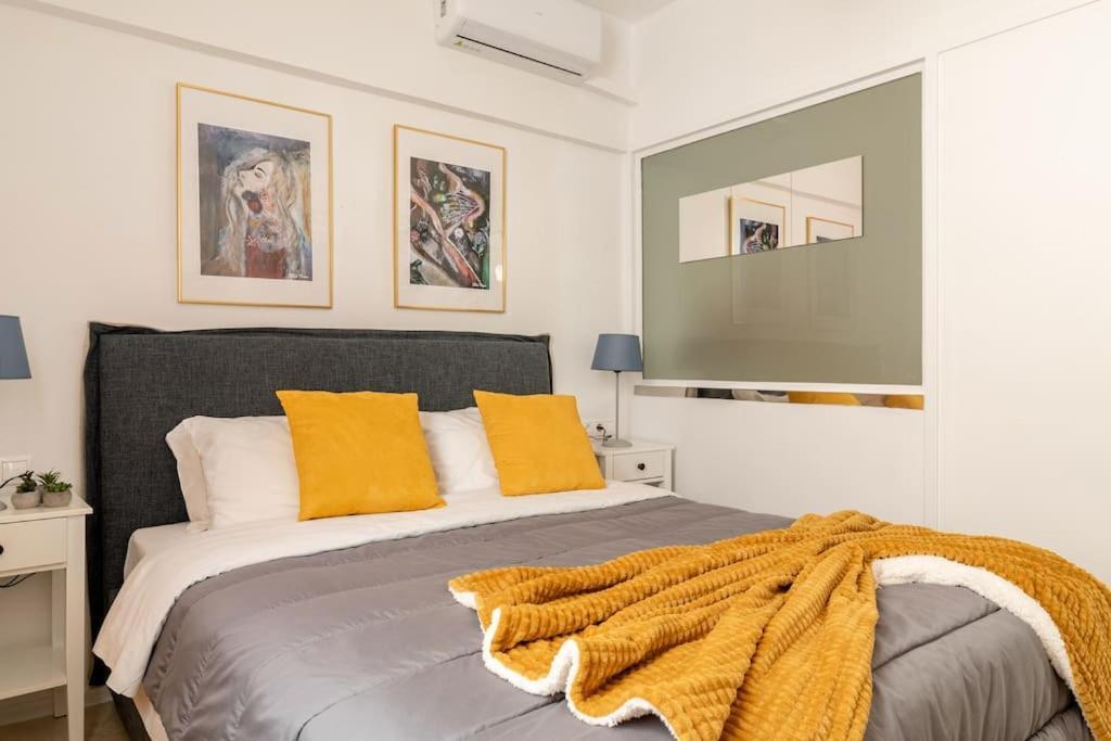 Brand New Bright Modern 6Bdr Apt-1Min To Acropolis Atena Exterior foto