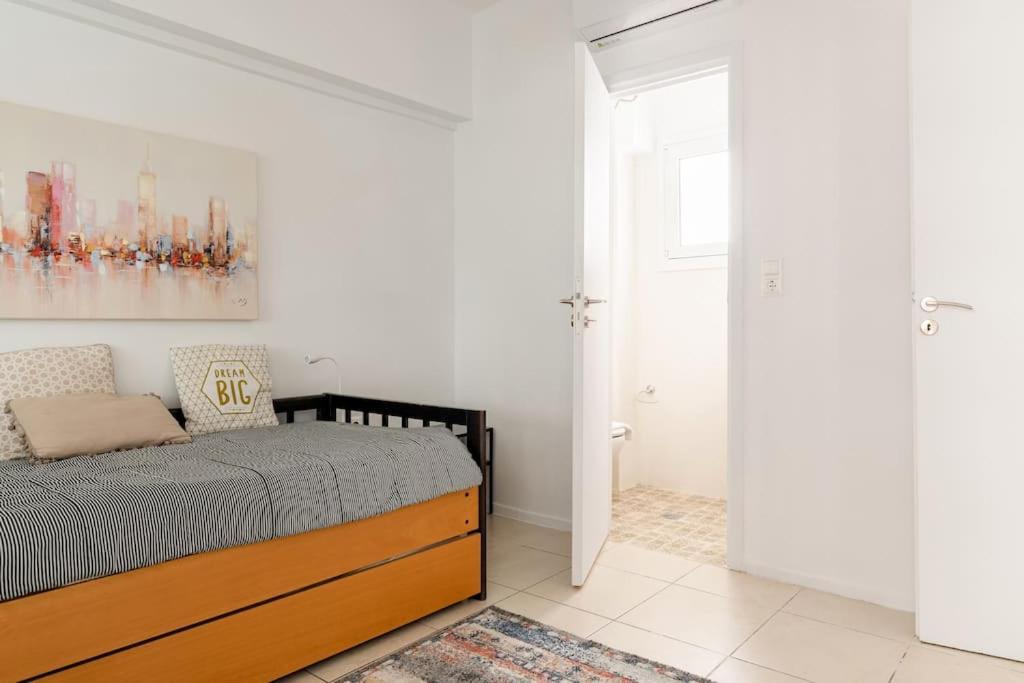 Brand New Bright Modern 6Bdr Apt-1Min To Acropolis Atena Exterior foto