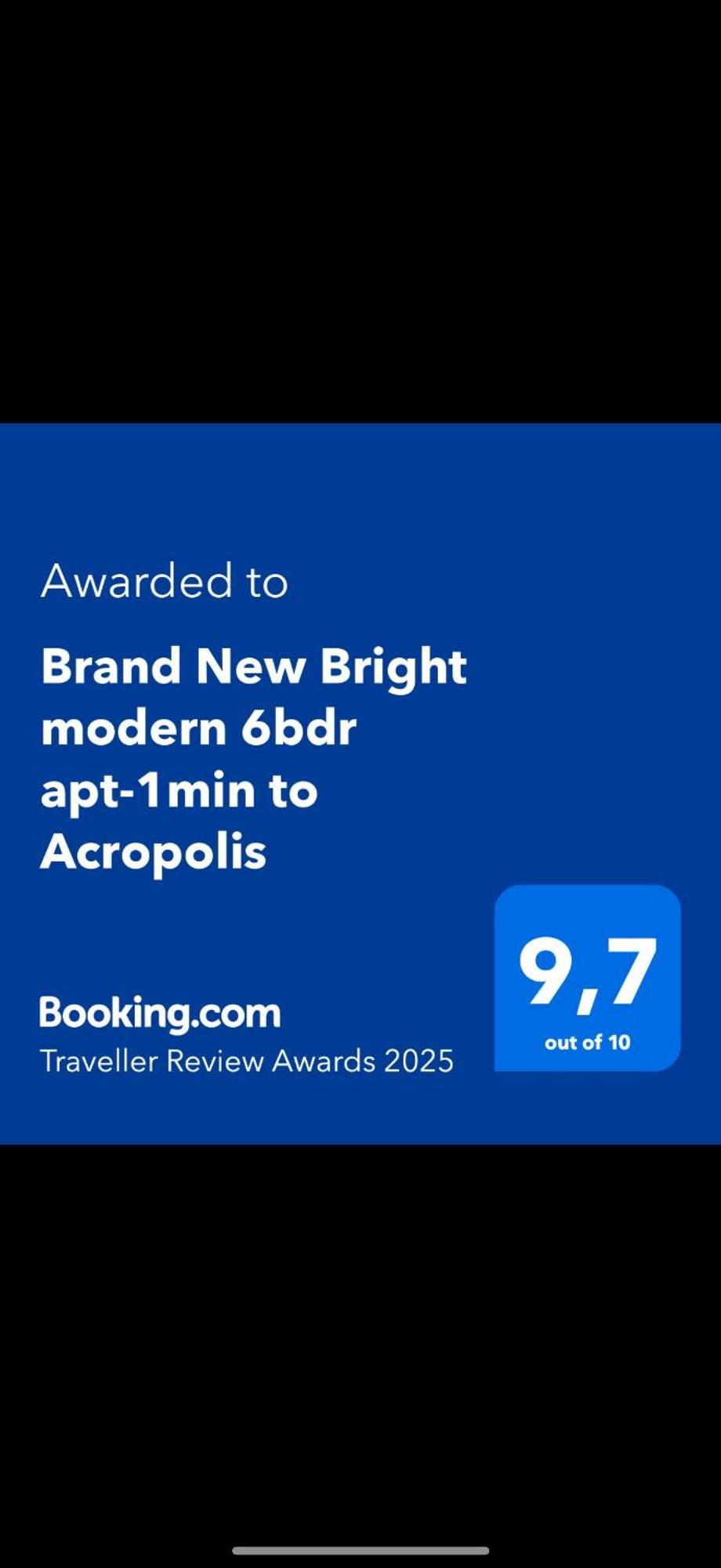 Brand New Bright Modern 6Bdr Apt-1Min To Acropolis Atena Exterior foto